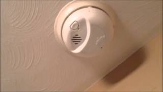 First Alert Smoke Detector going off [upl. by Hsizan13]