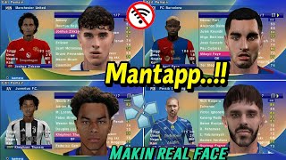 PES 24 PPSSPP UPDATE TRANSFER DAN FACE MAKIN KEREN UPDATE LITE GRAPIC MANTAP🔥 [upl. by Caty]