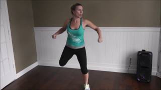 Boogie Fever ZUMBA WARMUP routine by RACHEL BERNHARDT [upl. by Eremahs]