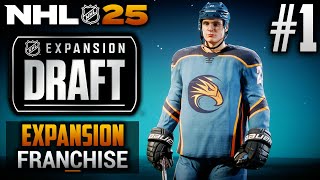 NHL 25 Expansion Franchise  ATLANTA THRASHERS  EP1  EXPANSION DRAFT [upl. by Zetrauq]