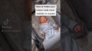 How to make your reborn doll more realistic in a stroller [upl. by Eissak]