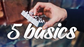 Learn Cardistry Basics ● 5 BEGINNER TIPS [upl. by Winebaum65]