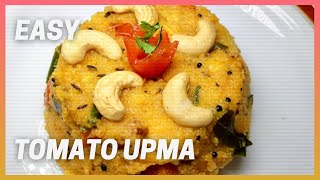 Tomato Upma Recipe  How To Make Upma Quick amp Easy  Five Food Makers [upl. by Lenoil]