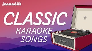 CLASSIC KARAOKE HITS WITH LYRICS FEAT OASIS MADONNA amp MORE [upl. by Christos169]