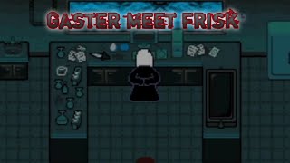 Gaster meet Frisk  deltatraveler hardmode  undertale fangame mobile [upl. by Ojimmas]