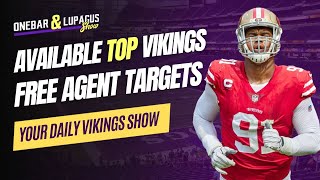 Top Minnesota Vikings Free Agent Targets Still Available Day 2 [upl. by Maida]