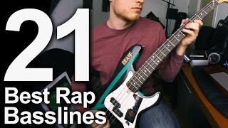 21 Best Rap Basslines [upl. by Monda]