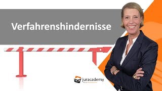 Verfahrenshindernisse ► juracademyde [upl. by Adnirol]