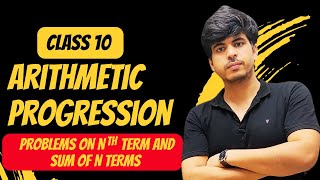 AP  PART 2   PROBLEMS ON Nth TERM amp SUM OF N TERMS  CLASS 10 [upl. by Rramal]