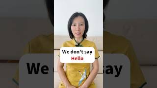 How to greet people in Chinese learnchinese chineseforbeginners mandarin [upl. by Sielen]