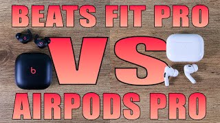 Beats Fit Pro vs AirPods Pro Which Earbuds Should You Buy [upl. by Ynnel]