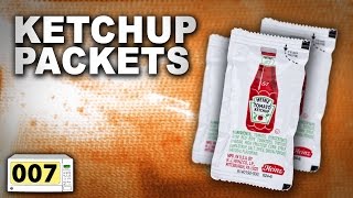 Microwave Ketchup Packets 007 [upl. by Leinto]