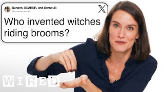 Historian Answers Witchcraft Questions  Tech Support  WIRED [upl. by Cristabel406]