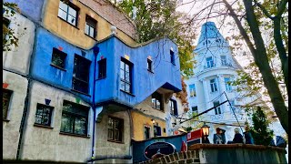 4K HUNDERTWASSERHAUS WIEN  10OKT 2024 [upl. by Aneer]