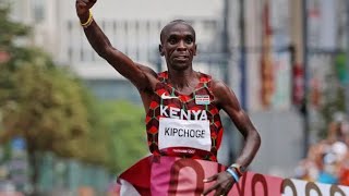 Breaking Kenyas Eliud Kipchoge aims to win gold medal in Paris Olympics marathon [upl. by Yleak47]