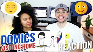 Domics  Visiting Home 🇵🇭  REACTION [upl. by Ayikahs805]