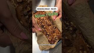 Delicious and Glutenfree Banana Bread Recipe 🍌shorts bananabread [upl. by Tymes161]