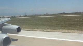 Ural Airlines Ilyushin IL86 Landing at Antalya [upl. by Aisena]