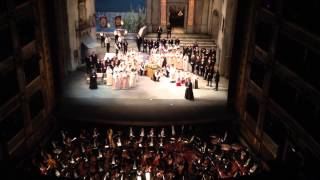 Cavalleria Rusticana quotInnegiamoquot Palermo Teatro Massimo [upl. by Yttel]