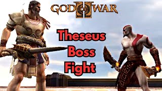 GOD OF WAR 2  THESEUS BOSS FIGHT [upl. by Ikuy]