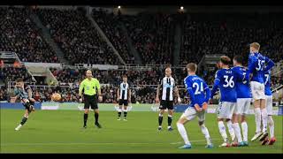 Newcastle Utd  Amanda Staveley Loves Trippier Goal v Everton Feb 8 2022 [upl. by Isleana]