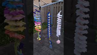 windspinners haken crochet kleurig windmobiel [upl. by Akinahs]