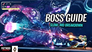 EASY Way to defeat Drogyga in Burenia Sector SlowMo Breakdown Boss Guide  Metroid Dread [upl. by Eivets]