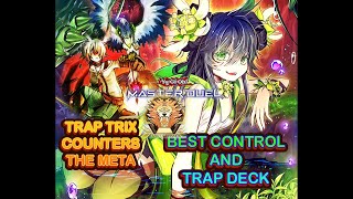 YUGIOH Lets Counter The Meta With TRAPTRIXRoad To Masters Gameplay And BreakdownMaster Duel [upl. by Mancino]