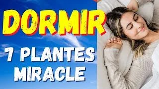 Comment MIEUX DORMIR  7 Plantes Médicinales MIRACLE à Essayer dUrgence [upl. by Rodi]