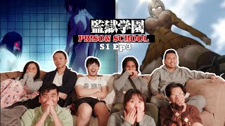 PRISON SCHOOL  Season 1 Episode 3  Special Group Reaction [upl. by Klara214]