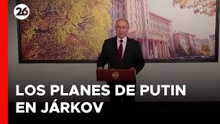 CHINA  Putin asegura que Rusia no tiene planes de tomar la ciudad de Járkov [upl. by Coppock340]