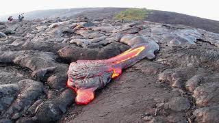 Kilauea Volcano and Lava [upl. by Annahahs]