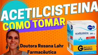 FLUIMUCIL Acetilcisteina Indicações contraindicações e riscos [upl. by Anima]