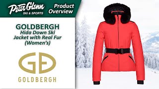 Goldbergh Hida Down Ski Jacket with Real Fur Womens  W2223 Product Overview [upl. by Mhoj593]