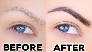 HOW TO TINT YOUR EYEBROWS AT HOME  CHEAP FAST amp SIMPLE [upl. by Flam931]