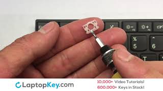 Single Laptop Keyboard Keys Repair Guide  Lenovo Thinkpad W550 T560 20FL 04Y2348 [upl. by Catarina]