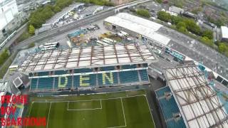 Flight Over Millwall FC Stadium The Den  Drone Boy Scarcious [upl. by Idette344]