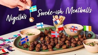 Nigellas Swedeish Meatballs  Ocado [upl. by Kellene]