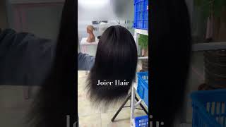 Joice Hair half wig coarse yaki hair wig no lace wig halfwig quickwig hair [upl. by Sclar]