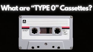 What Are quotType 0quot Blank Cassettes [upl. by Byler218]