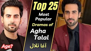 Agha Talal Most Popular Dramas  Agha Talal All Drama List  Pakistani Actor  Be Rung Drama [upl. by Tomasina965]