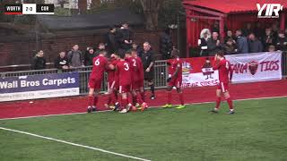 Highlights Worthing v Corinthian Casuals  231119 [upl. by Nehepts517]