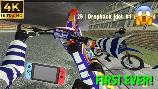 MX BIKES FIRST EVER GAMEPLAY ON THE NINTENDO SWITCH LOW RES GAMEPLAY😳🔥 [upl. by Asilenna]