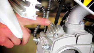 Pitbike Direct  How to adjust your tappets [upl. by Whitby]