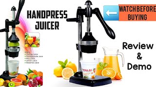 ये जूसर मशीन इतनी फ़ेमस क्यों है  Viral Juicer Best Manual Hand Press Fruit Juicer In India 2023 [upl. by Atterg]