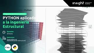 PYTHON PARA INGENIERÍA ESTRUCTURAL [upl. by Obed]