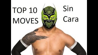 Top 10 Moves of Sin Cara Hunico [upl. by Marie-Ann823]