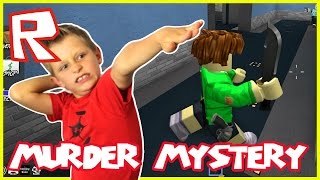 Murder Mystery 2  MURDERER THAT DIED  Roblox with GamerGirl karinaOMG [upl. by Maretz]