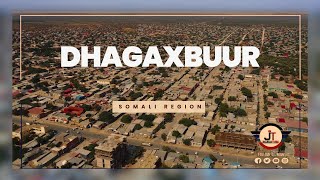 Magaalada Dhagaxbuur Drone Footage 2022  Degahbur Town Somali Region [upl. by Emirej]