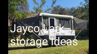 Weekend Adventures Jayco Lark Storage Ideas Modifications set upsjaycoJaycoAustraliaOfficial [upl. by Rather480]